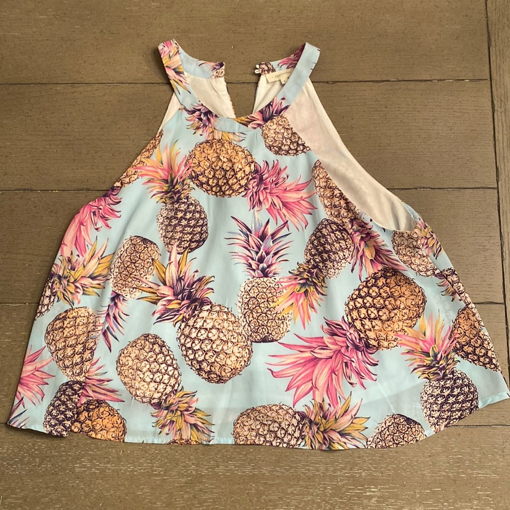 Pineapple Crop Top